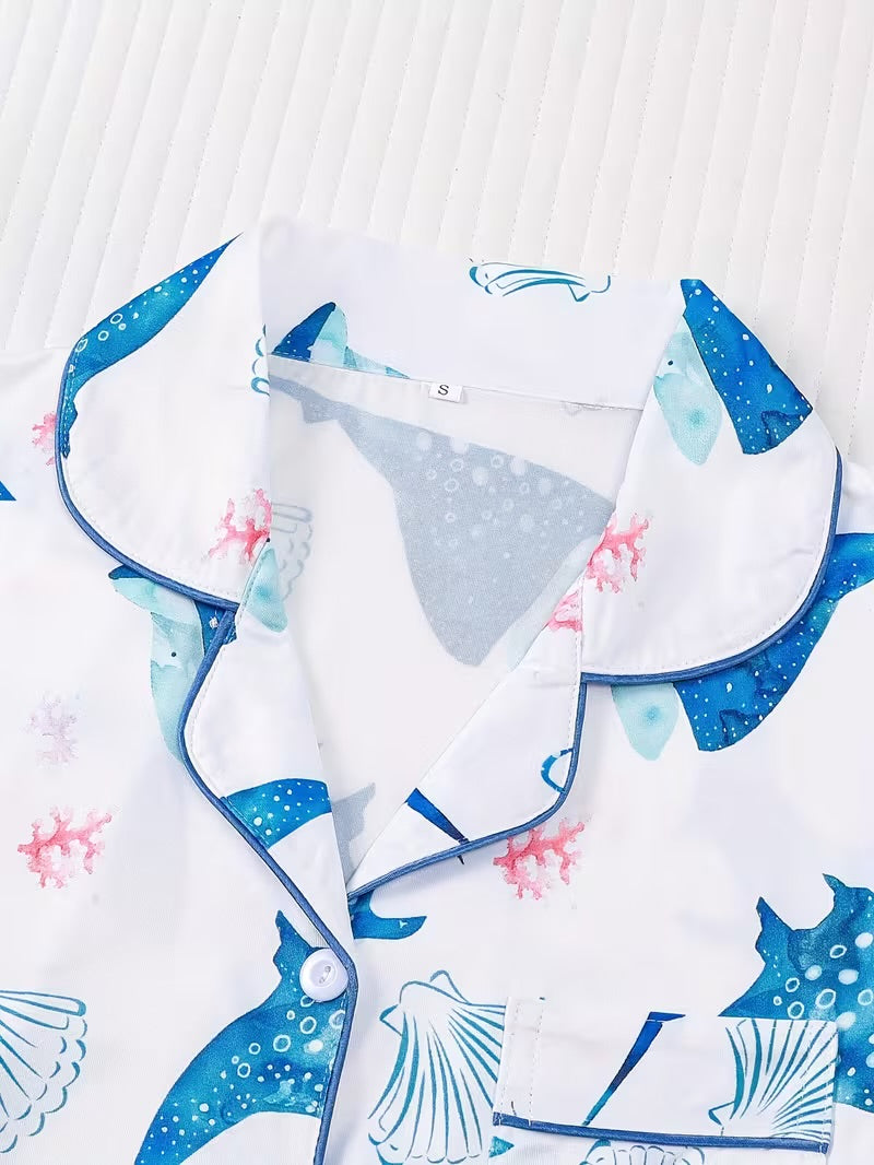 Blue Stingray PJs
