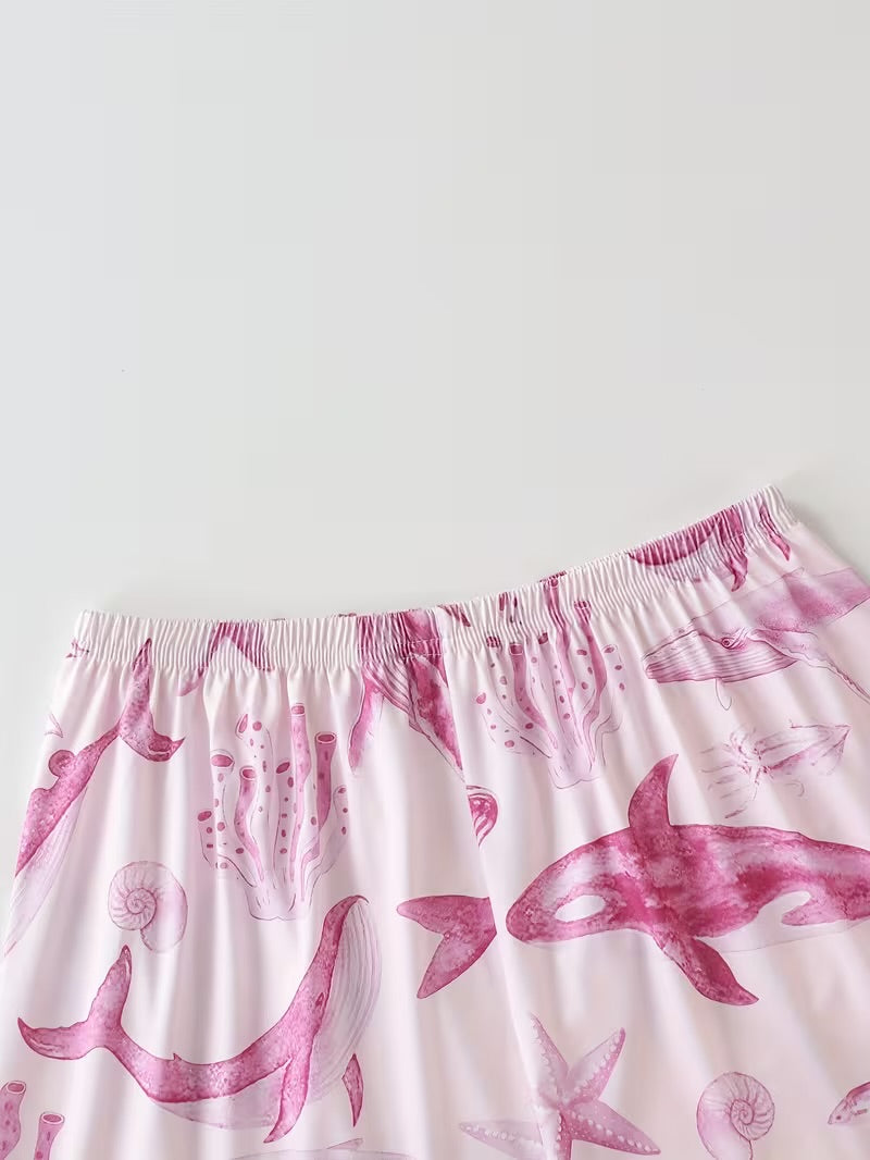 Pink Whale PJs