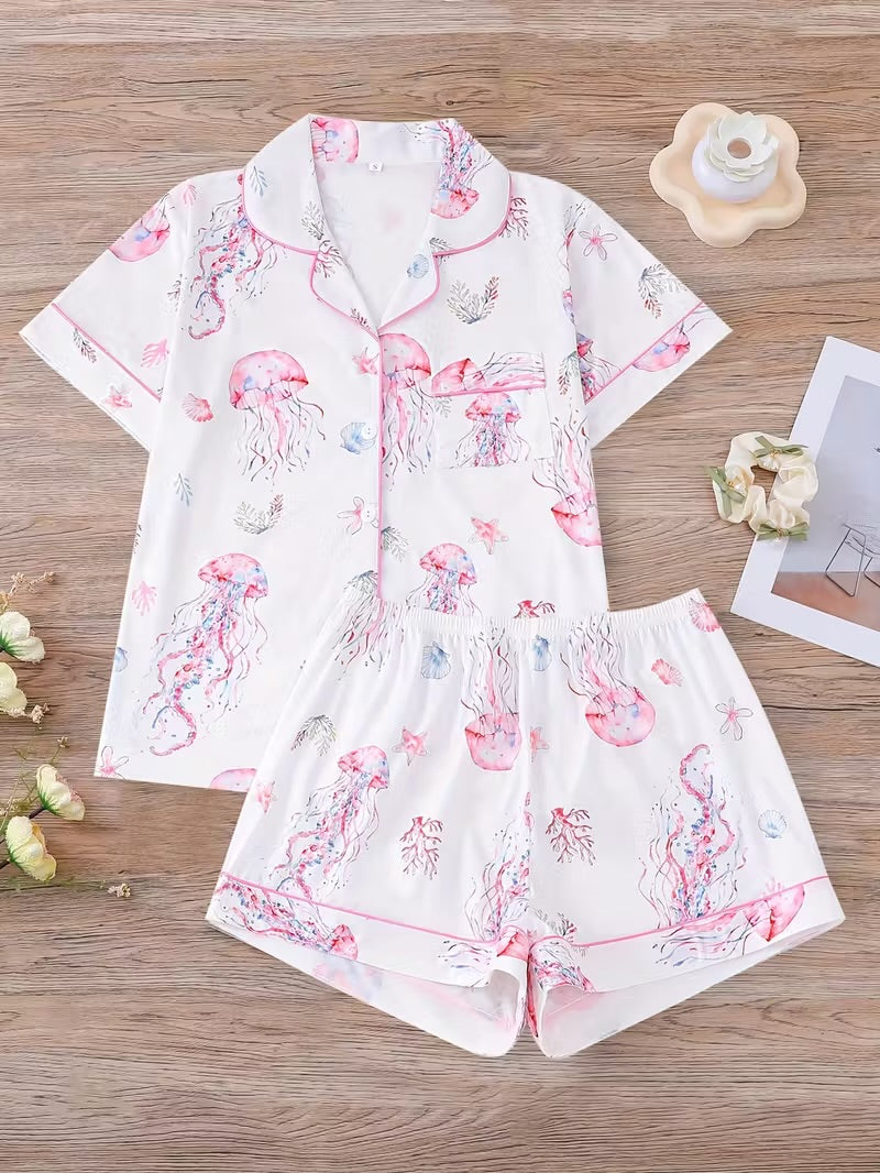 Pink Jellyfish PJs